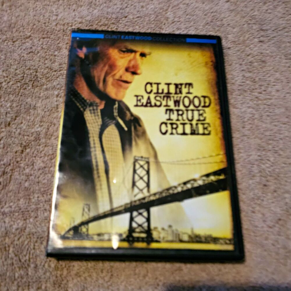 True Crime (DVD, Widescreen) Clint Eastwood Dir/Star R Rated English Tall Case
